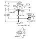 Baterie lavoar GROHE BAULOOP NEW 23335001 monocomandă 23335001 foto 7