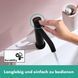 Baterie lavoar Hansgrohe Tecturis S 110 CoolStart, Negru Mat (73314670) 73314670 foto 5