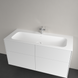Раковина Villeroy & Boch Finion 4164C2R1 для установки на тумбу, 1200 x 500 x 160 mm, без перелива, Альпийский белый CeramicPlus 4164C2R1 фото 11