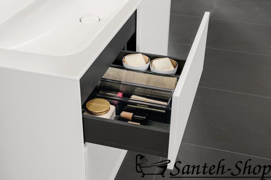 Раковина Villeroy & Boch Finion 4164C2R1 для установки на тумбу, 1200 x 500 x 160 mm, без перелива, Альпийский белый CeramicPlus 4164C2R1 фото
