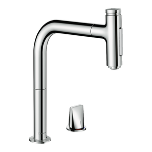 Смеситель для кухонной мойки Hansgrohe 73818000 Metris Select M71 73818000 фото