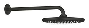 Grohe Tempesta 250 duș deasupra capului, 380 mm, 1 spray, cu suport, negru mat (266682430) 266682430 foto