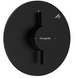 Смеситель для душа Hansgrohe скрытого монтажа DuoTurn S на 1 функцию, Matt Black (75618670) 75618670 фото 1