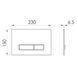 Buton de scurgere IMPRESE i-FRAME i9100OLIpure chrom i9100OLIpure foto 2