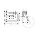 Бумагодержатель Hansgrohe AddStoris, (41771990) 41771990 фото 2