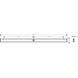 Banda de perete Hansgrohe WallStoris 70x3,3x1,2 cm, negru mat (27904670) 27904670 foto 2