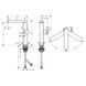 Baterie lavoar Hansgrohe 73060140 Tecturis E 210 CoolStart 73060140 foto 2