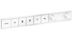Термостат Hansgrohe RainSelect 15384700 скрытого монтажа на 5 потребителей белый 15384700 фото