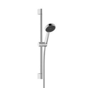 Душевой набор Hansgrohe Activera S 1jet EcoSmart 28041000 со стойкой 65 см хром 28041000 фото