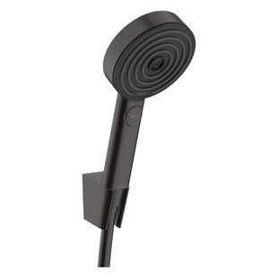 Душевой набор Hansgrohe Pulsify Select 24302670 с душевым шлангом 125 см черный 24302670 469221953621 фото
