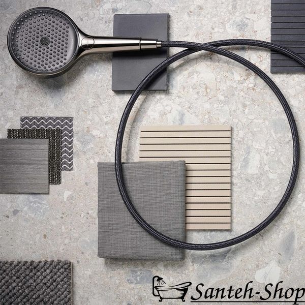 Шланг для душа Hansgrohe Designflex 1.25 м, Brushed Black Chrome (28220340) 28220340 фото