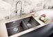 Chiuvetă de bucătărie Blanco Subline 480/320-U neagră 525993 foto 1