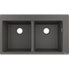 Мойка кухонная Hansgrohe S510-F770 770х510 на 2 чаши 370/370, Stonegrey (43316290) 43316290 фото 1