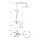 Душевая система IMPRESE SMART CLICK ZMK101901207 со смесителем хром ZMK101901207 фото 2