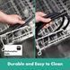 Furtun de duș Hansgrohe Designflex 1,25 m, crom negru periat (28220340) 28220340 foto 5