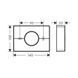 Container pentru pungi de plastic Hansgrohe AddStoris (41773670) 41773670 foto 2