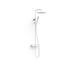 Sistem de dus Tres OVER-WALL 19031205KMB cu baterie alb 19039302BM foto 1