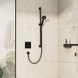 Смеситель для душа Hansgrohe скрытого монтажа DuoTurn E на 1 функцию, Matt Black (75617670) 75617670 фото 4