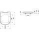 Подвесной унитаз с крышкой Laufen Palomba Rimless H8208020000001+H8918020000001 H8208020000001+H8918020000001 фото 3