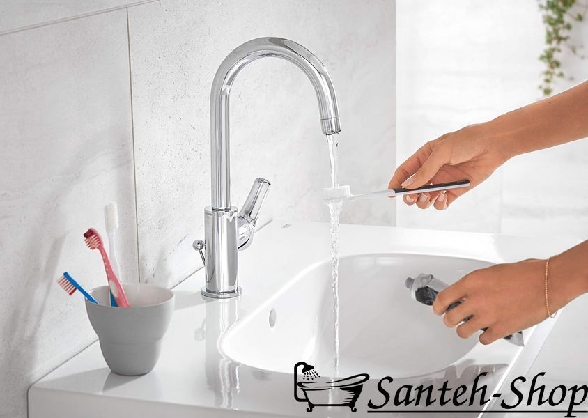 Baterie de lavoar GROHE Eurosmart, dimensiune XL crom 23537002 23537002 foto