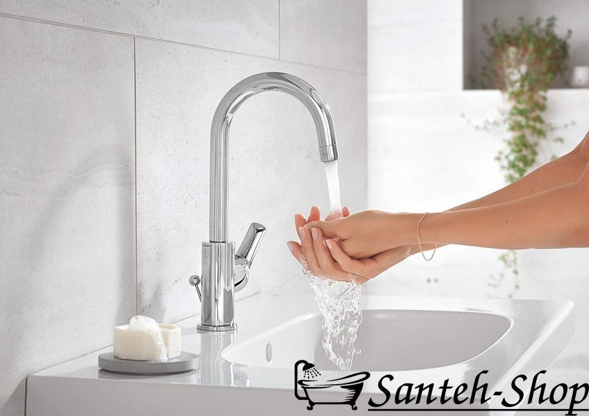 Baterie de lavoar GROHE Eurosmart, dimensiune XL crom 23537002 23537002 foto