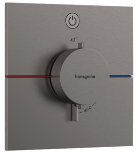 Термостат скрытого монтажа Hansgrohe ShowerSelect Comfort E на 1 функцию, Brushed Black Chrome (15571340) 15571340 фото