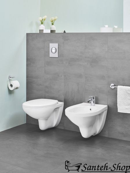 Биде подвесное Grohe Bau Ceramic, альпийский белый (39433000) 39433000 фото
