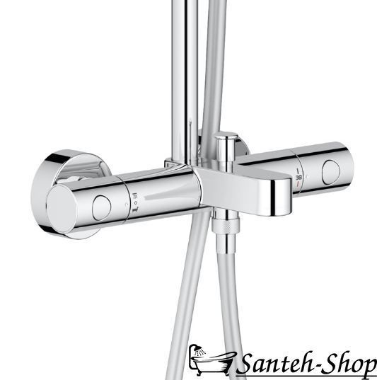 Sistem de dus cu termostat de baie, GROHE Euphoria 27475001 foto