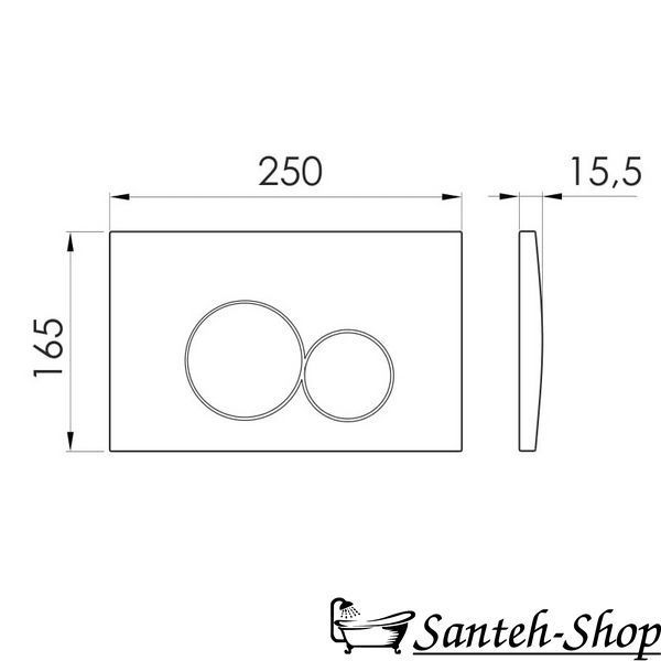 Cheie pentru instalarea Imprese i-FRAME i7116PS plastic cromat mat i7116PS foto