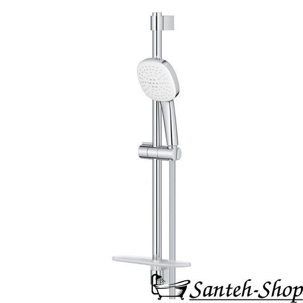Set de duș Grohe Tempesta Cube 110, 2 moduri de pulverizare, crom (26907003) 26907003 foto