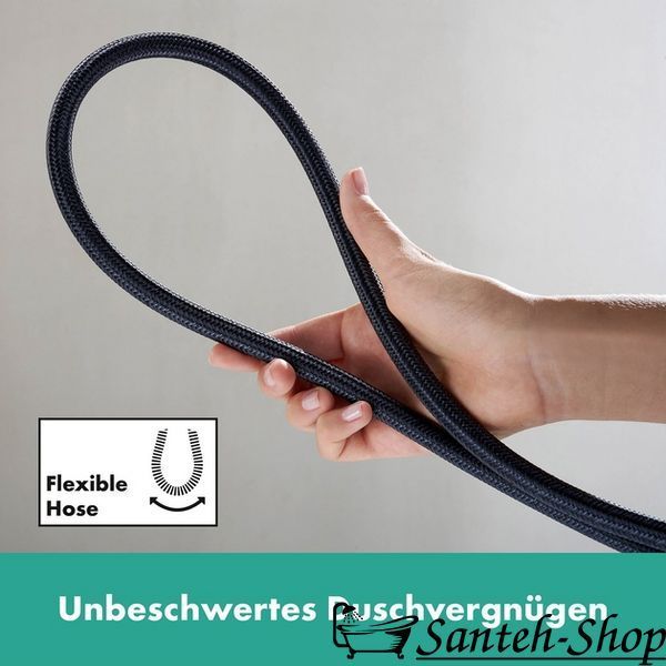 Шланг для душа Hansgrohe Designflex 1.25 м, Matt Black (28220670) 28220670 фото