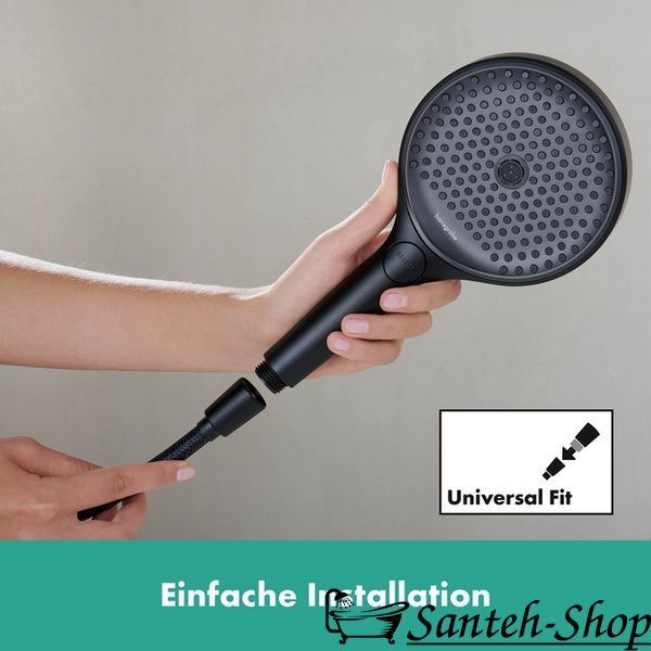 Шланг для душа Hansgrohe Designflex 1.25 м, Matt Black (28220670) 28220670 фото