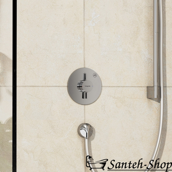 Baterie de duș &icirc;ncasabilă Hansgrohe DuoTurn S 1 funcție, crom (75618000) 75618000 foto