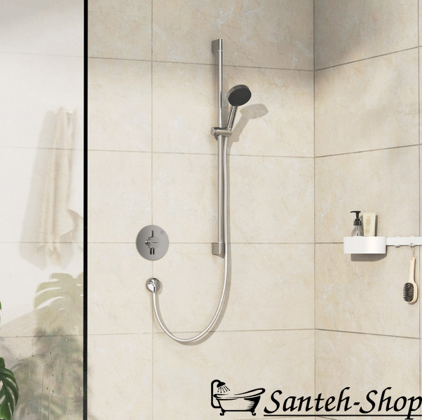 Baterie de duș &icirc;ncasabilă Hansgrohe DuoTurn S 1 funcție, crom (75618000) 75618000 foto