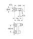 Baterie de duș monocomandă GROHE EUROCUBE 23145000 foto 2