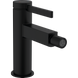Смеситель для биде Hansgrohe Finoris с донным клапаном push-open, черный матовый (76200670) 76200670 фото 1
