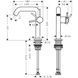 Baterie lavoar Hansgrohe Tecturis S 150 Fine CoolStart 73340140 73340140 foto 6