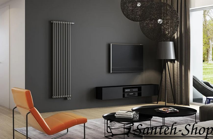 Радиатор Instal Projekt TUB2-030/02C33 Tubus 200/10D50 (2000/491) BLACK STRUCTURE TUB2-030/02C33 фото
