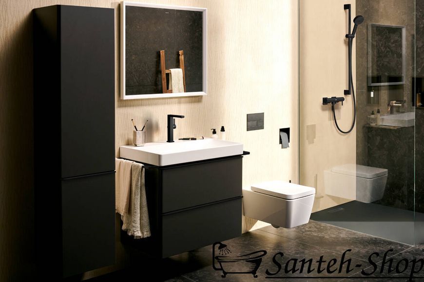 Duș de m&acirc;nă Hansgrohe Pulsify Select Relaxation EcoSmart, negru mat (24111670) 24111670 foto