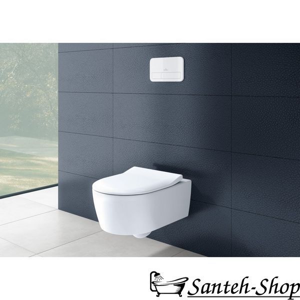Buton de scurgere Villeroy & Boch ViConnect albă 92249068 92249068 foto