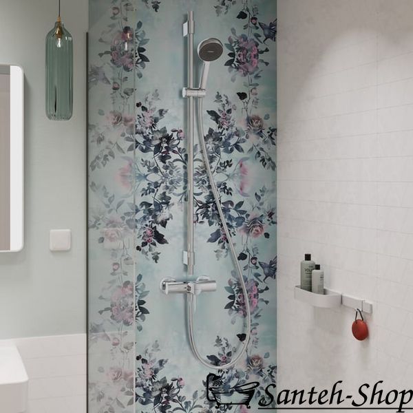 Set de duș Hansgrohe Activera Select S 2jet EcoSmart, model 28050000 cu suport de 105 cm cromat 28050000 foto