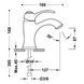 TRES-CLASIC Baterie lavoar Crom 24210301 24210301 foto 2
