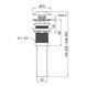Supapă inferioară Qtap PU02O ALB QT066PU02OW QT066PU020W foto 2