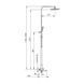 Душевая система со смесителем Gappo G17-3 G2417-3 G2417-3 фото 2