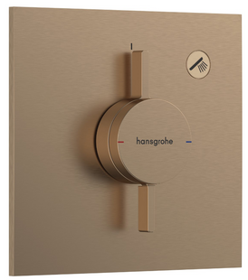 Смеситель Hansgrohe скрытого монтажа DuoTurn E на 1 функцию, Brushed Bronze (75617140) 75617140 фото