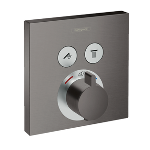Термостат для душа Hansgrohe ShowerSelect 15763340 матовый черный хром 15763340 фото