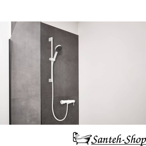 Hansgrohe Finoris Baterie de duș de perete, alb mat (76620700) 76620700 foto