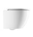 Подвесной унитаз OMNIRES Ottawa OTTAWACSPMWBP SILENT POWER&trade; с крышкой, 54x37cm OTTAWACSPMWBP фото 6