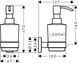 Дозатор жидкого мыла, Hansgrohe Logis Universal, хром (41714000) 41714000 фото 2