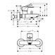 Baterie baie HANSGROHE REBRIS S 72440670 72440670 foto 2